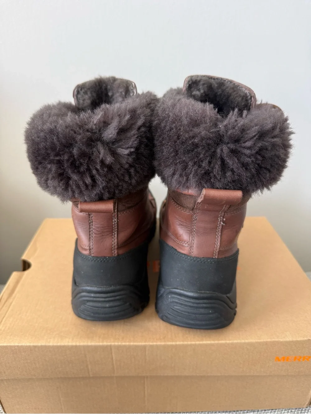 UGG Weatherproof Leather Lace-Up Shearling Adirondack Boots